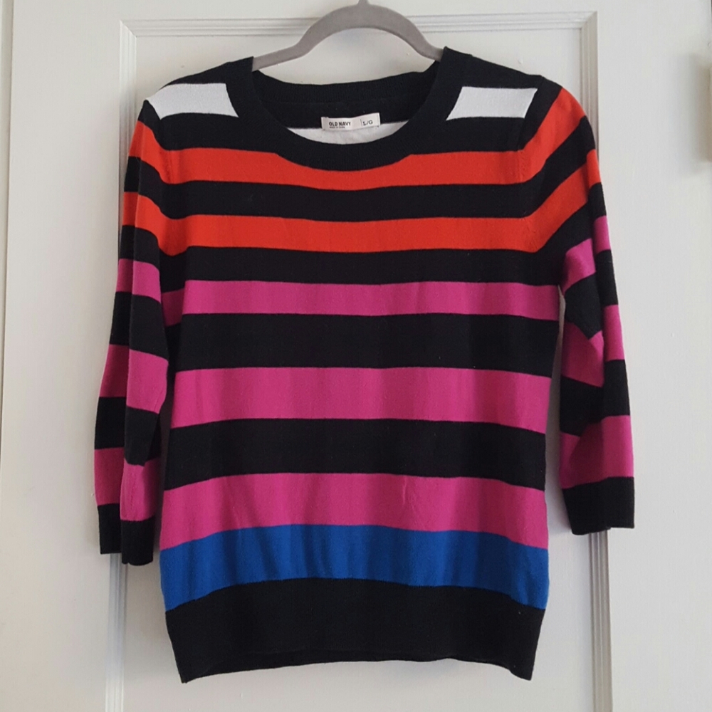 Old Navy striped sweater